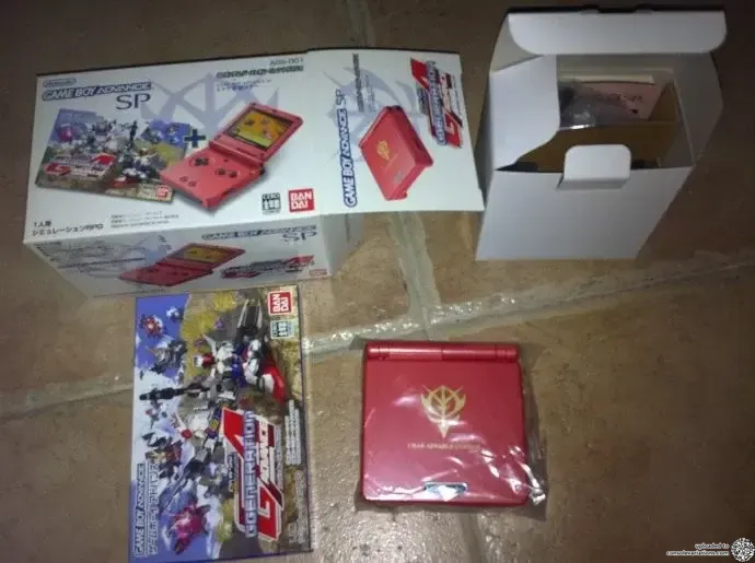Consolevariations - Nintendo Game Boy Advance SP SD Gundam G