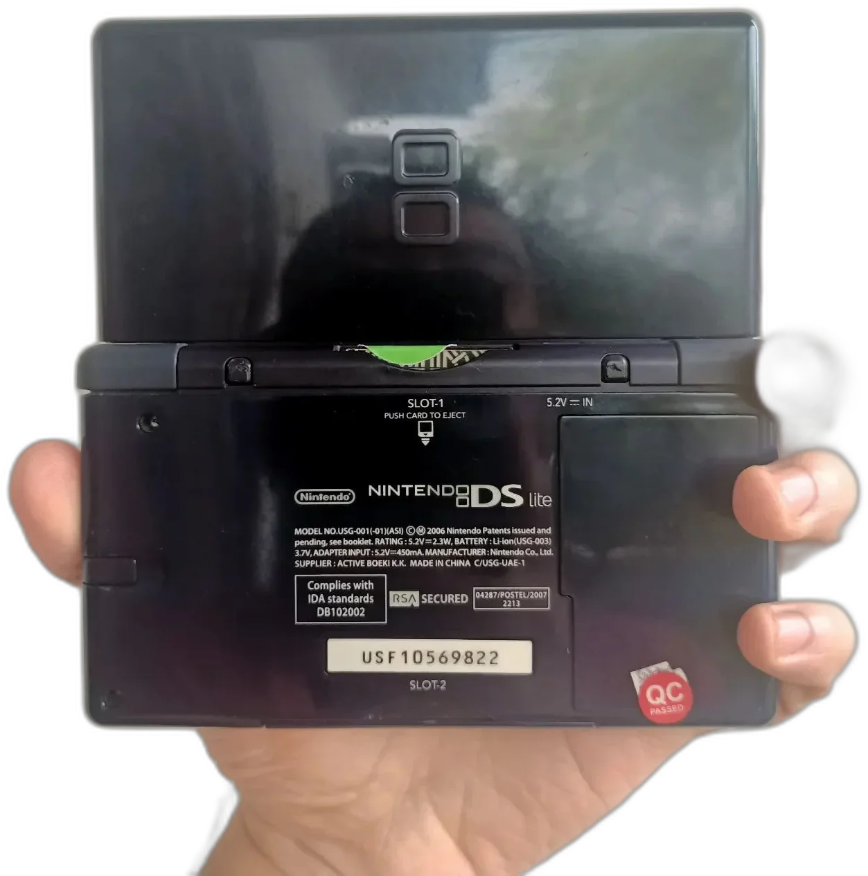  Nintendo DS Lite Onyx Black [UAE]