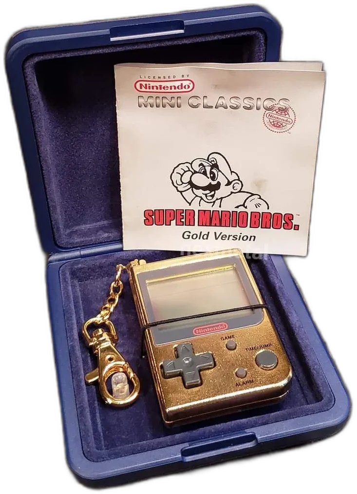  Nintendo Game &amp; Watch Mini Classic Gold Super Mario Bros.