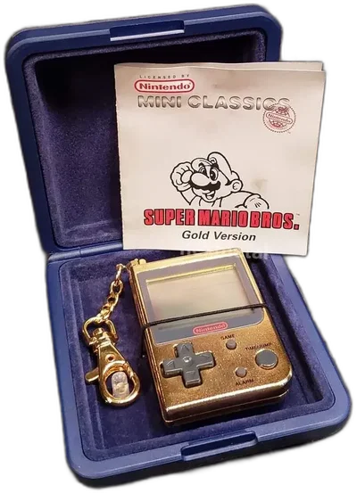 Nintendo Game & Watch Mini Classic Gold Super Mario Bros.