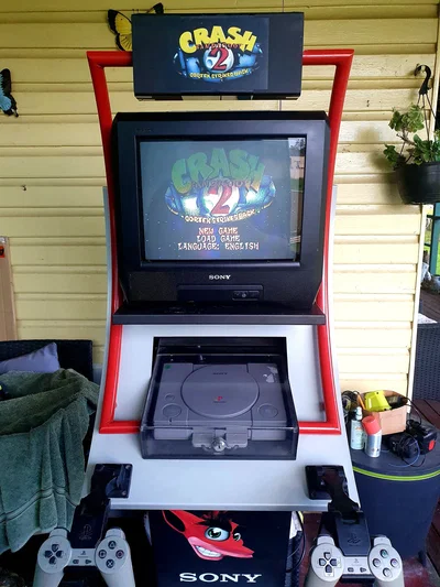 Sony PlayStation Crash Bandicoot Kiosk