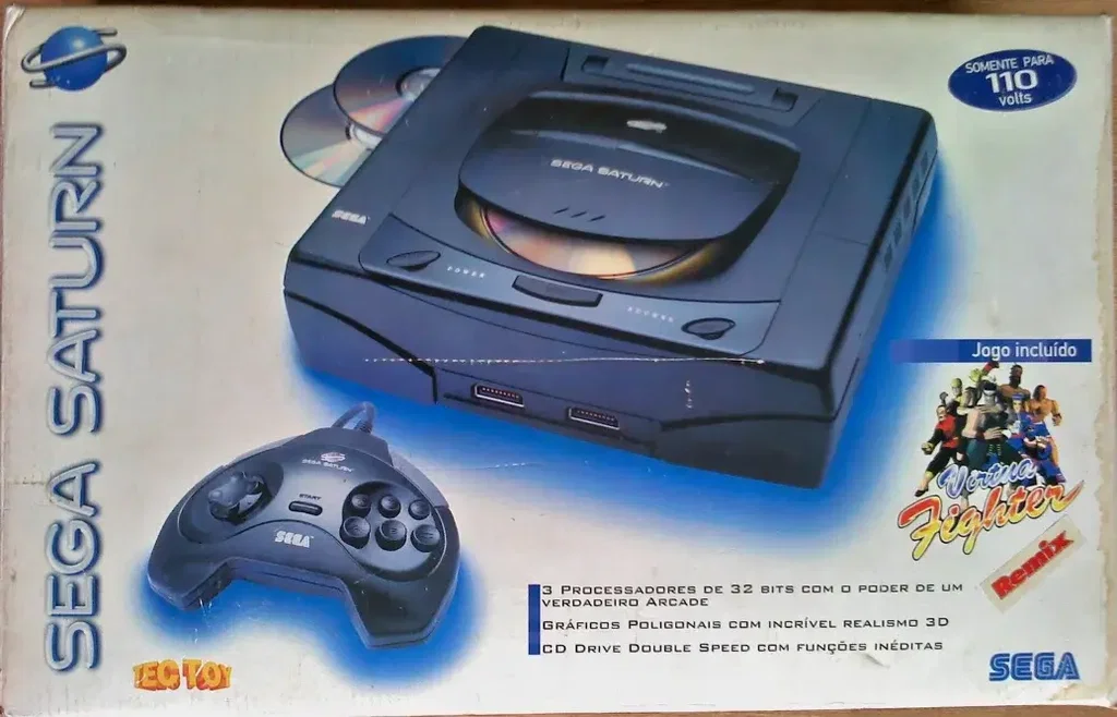 Consolevariations - Tectoy Sega Saturn Virtua Fighter Remix Bundle