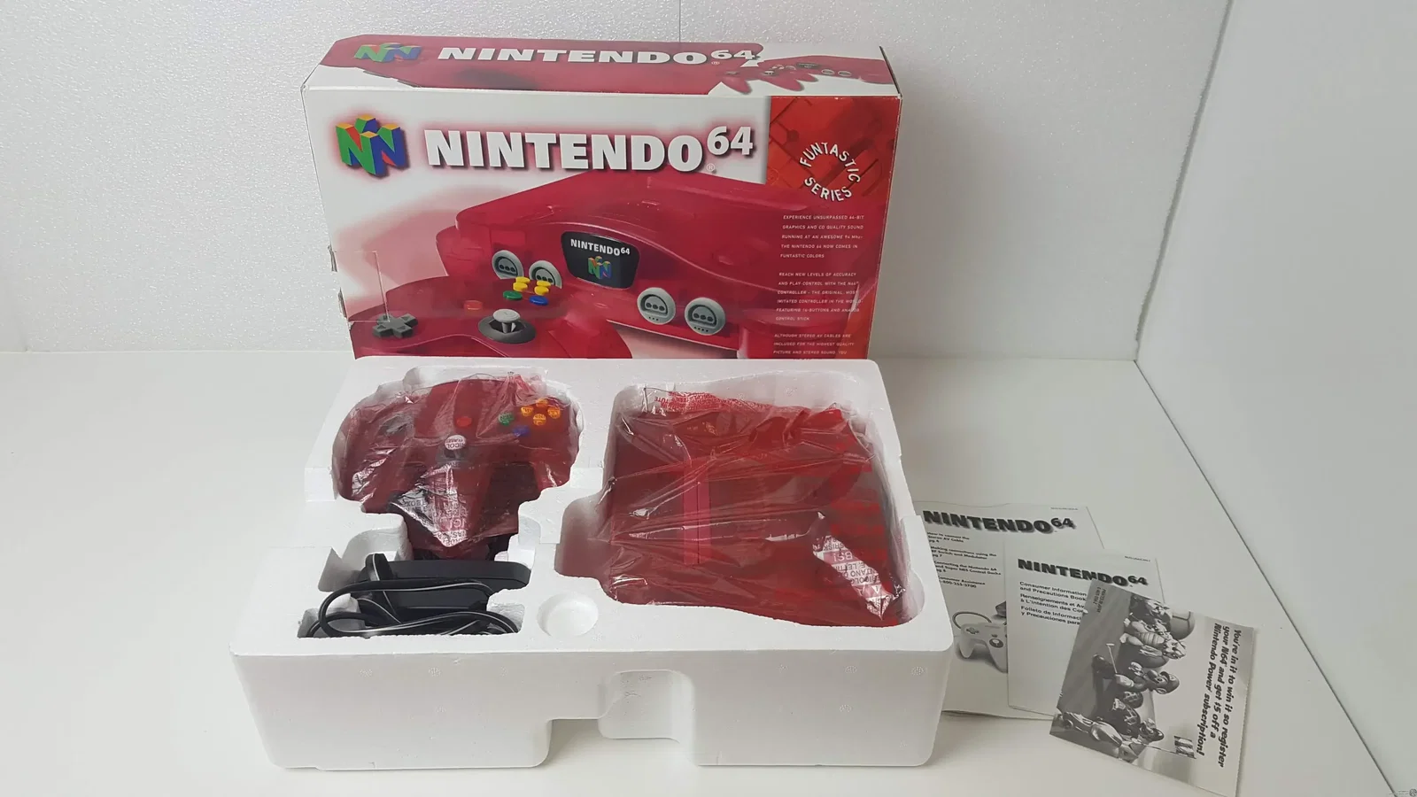Consolevariations - Nintendo 64 Watermelon Red Console [US ...