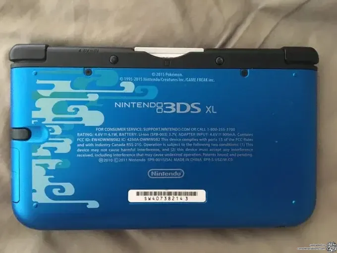 Consolevariations - Nintendo 3DS XL Pokémon Alpha Sapphire Console