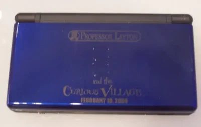 Nintendo DS Lite Professor Layton & the Curious Village Console