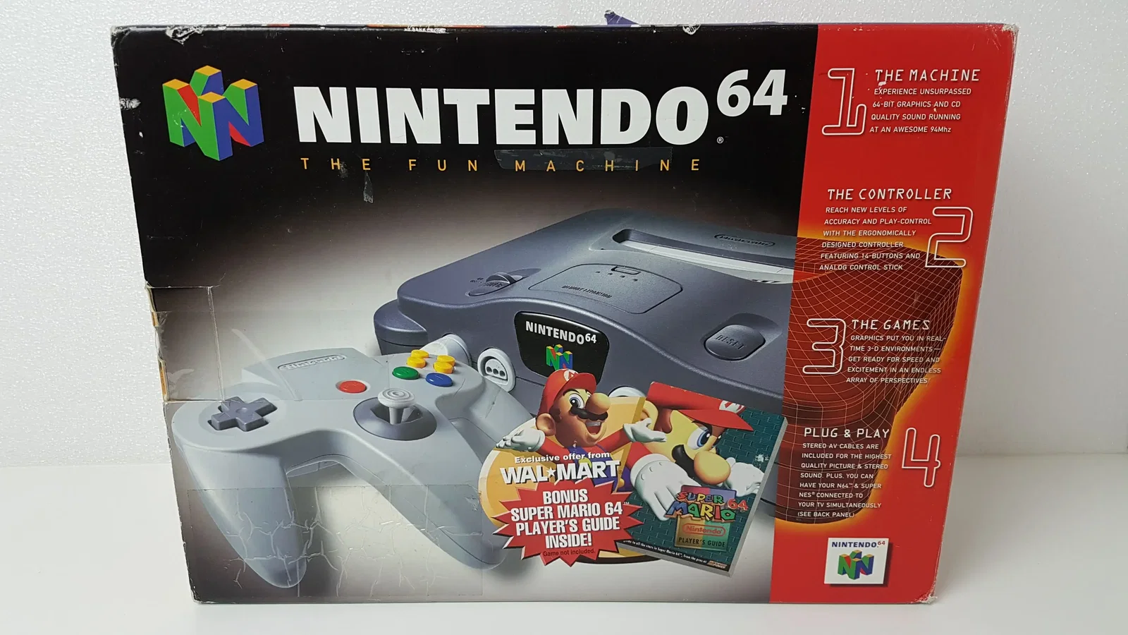 Consolevariations - Nintendo 64 Super Mario Walmart Bundle