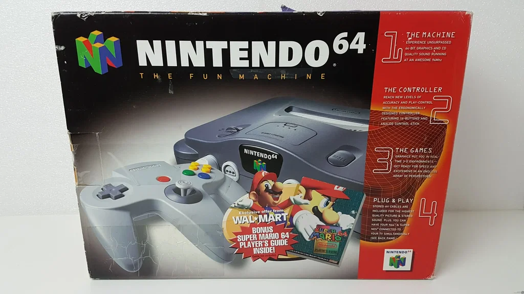 Consolevariations - Nintendo 64 Super Mario Walmart Bundle