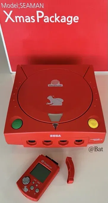 SEGA - ドリームキャスト クリスマスシーマン シール有