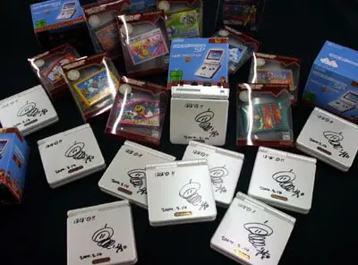 Nintendo Game Boy Advance SP Famicom Console [Autographed]