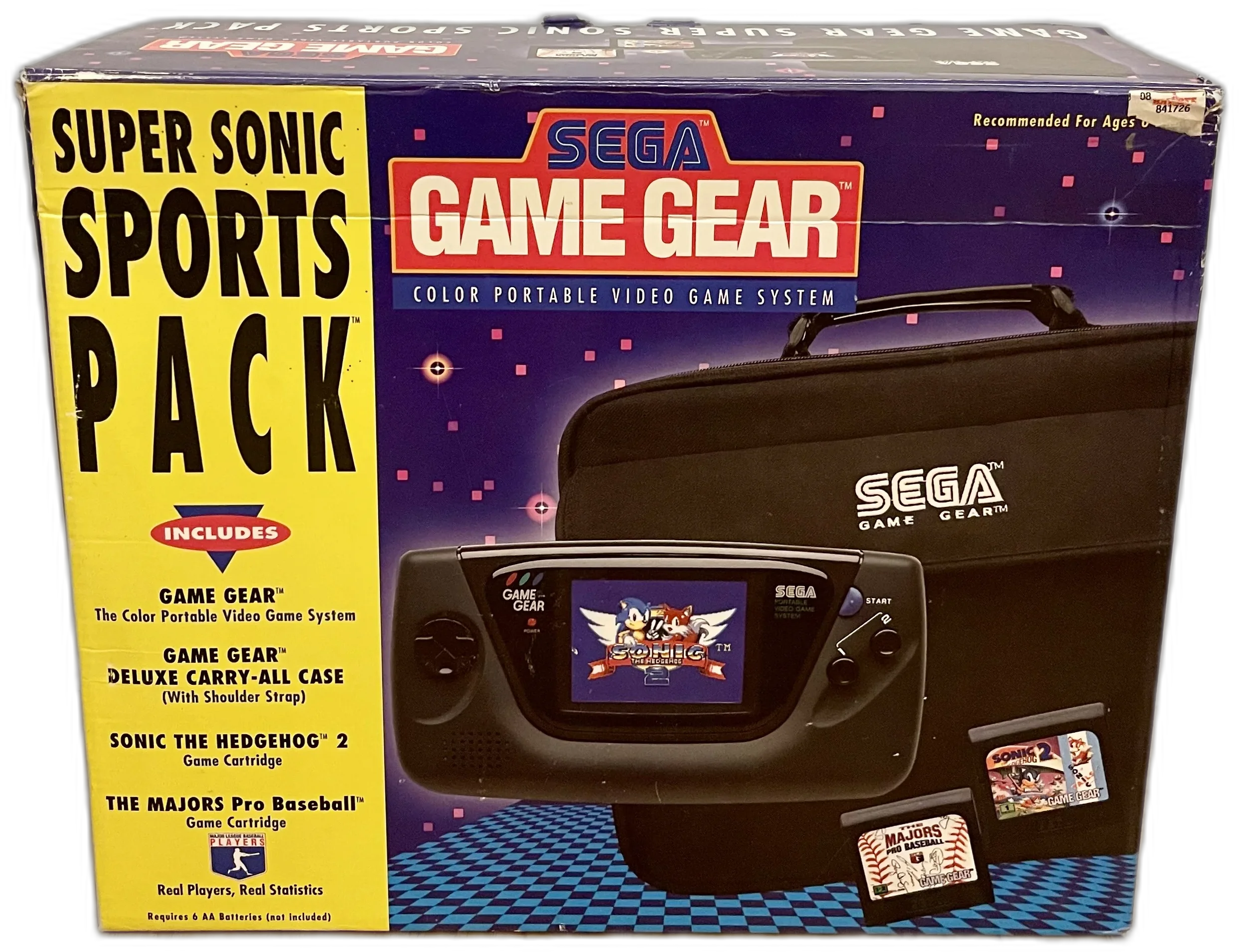  Sega Game Gear Super Sonic Sports Pack
