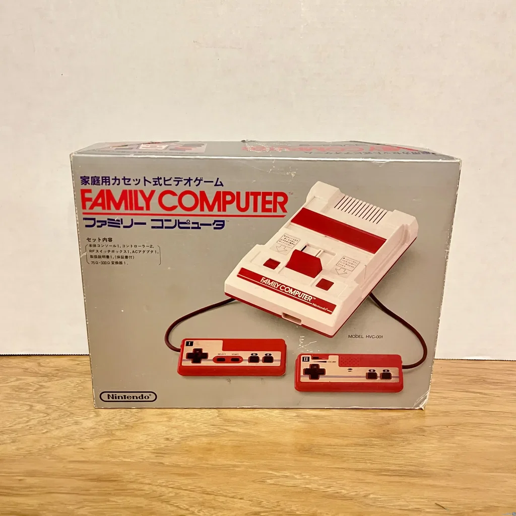 Consolevariations - Nintendo Famicom Square Buttons Console