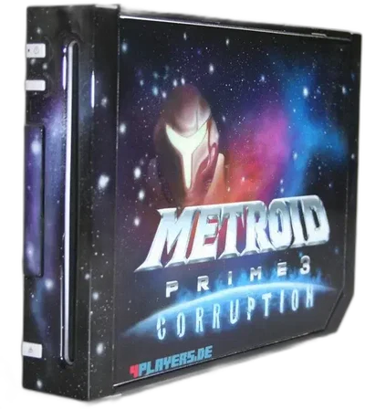 Nintendo Wii Metroid Prime 3 Corruption Console