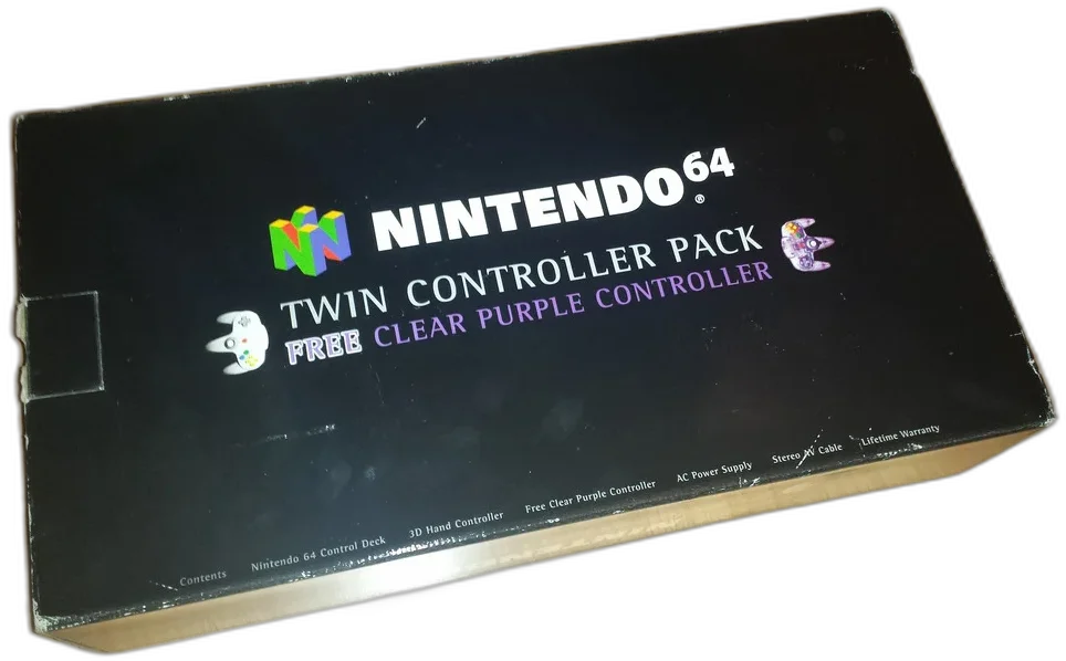  Nintendo 64 Twin Controller Pack