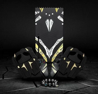 Microsoft Xbox Series X Black Panther Wakanda Forever Console
