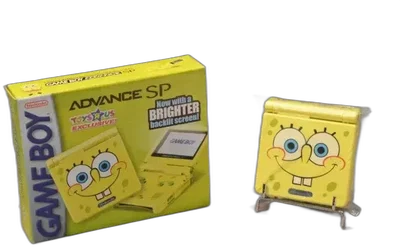 Nintendo Game Boy Advance SP SpongeBob Console
