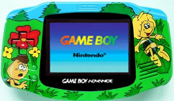  Nintendo Game Boy Advance Die Biene Maja Console