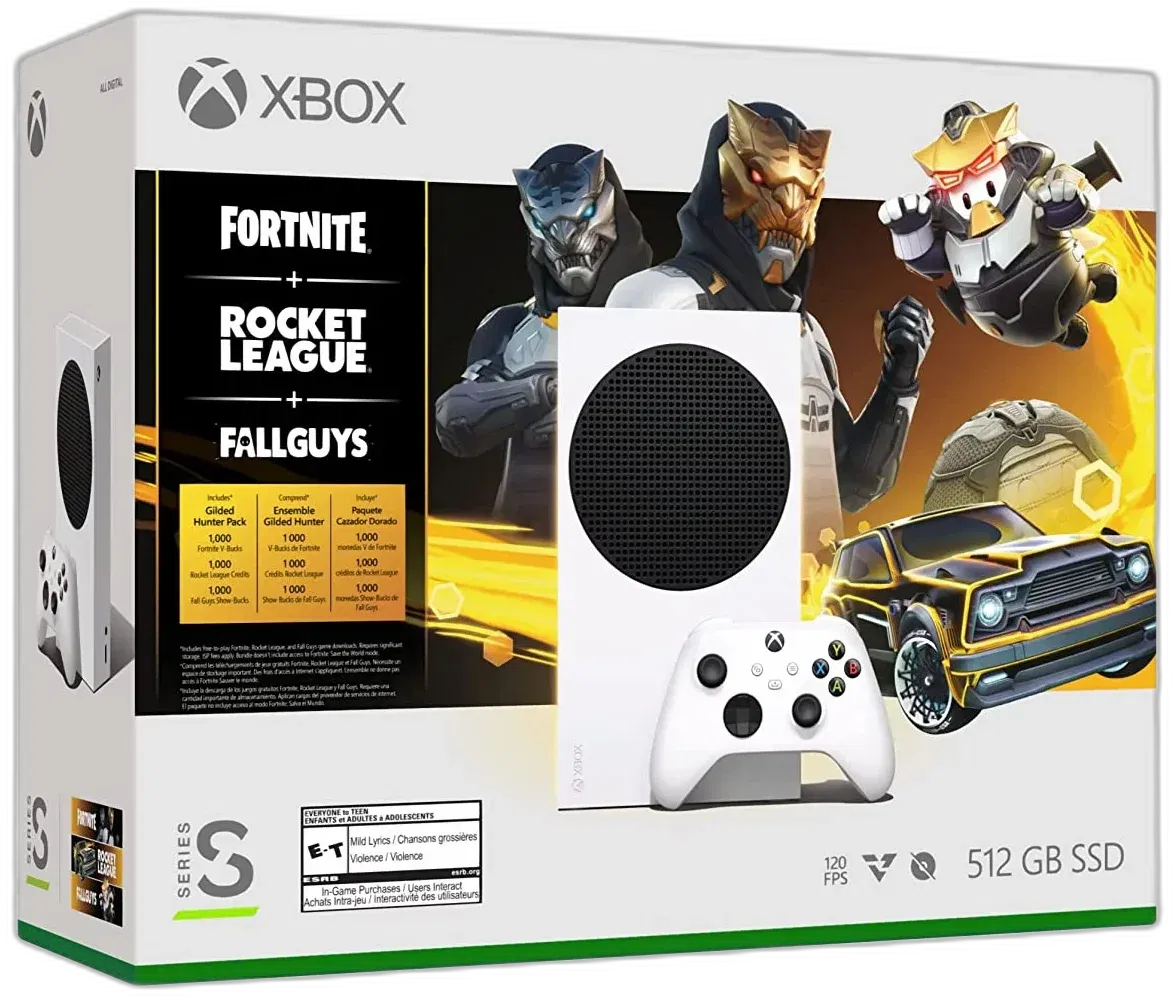 Microsoft Xbox Series S Gilded Hunter Bundle