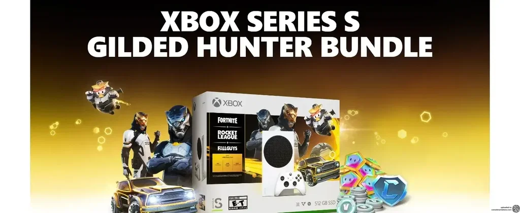 Consolevariations - Microsoft Xbox Series S Gilded Hunter Bundle