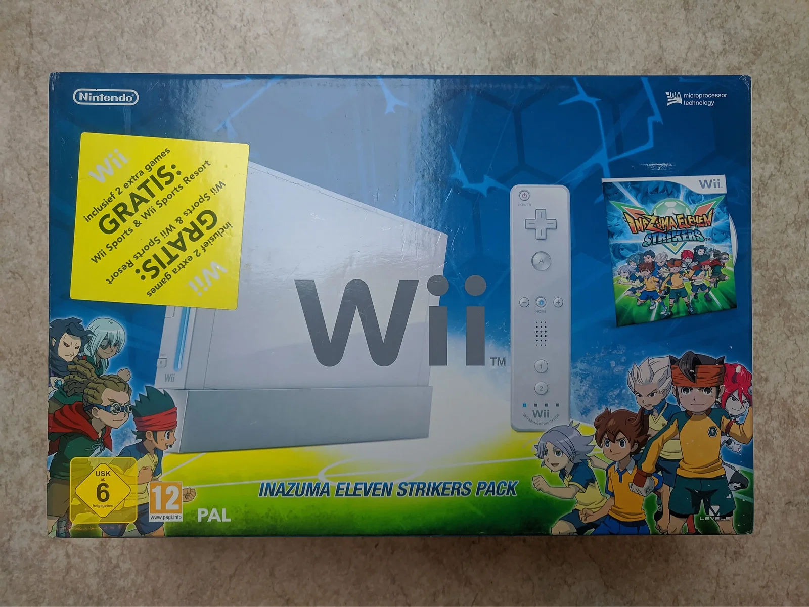 Consolevariations - Nintendo Wii Inazuma Eleven Strikers & Wii