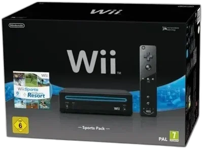 Nintendo Wii Black Sports Pack [EU]