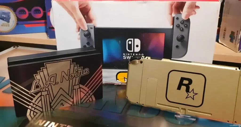 Consolevariations - Nintendo Switch L.A. Noire Gold Console