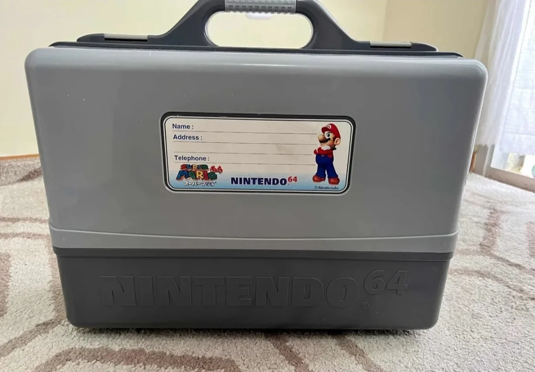  Nintendo 64 Maleta Carrying Case