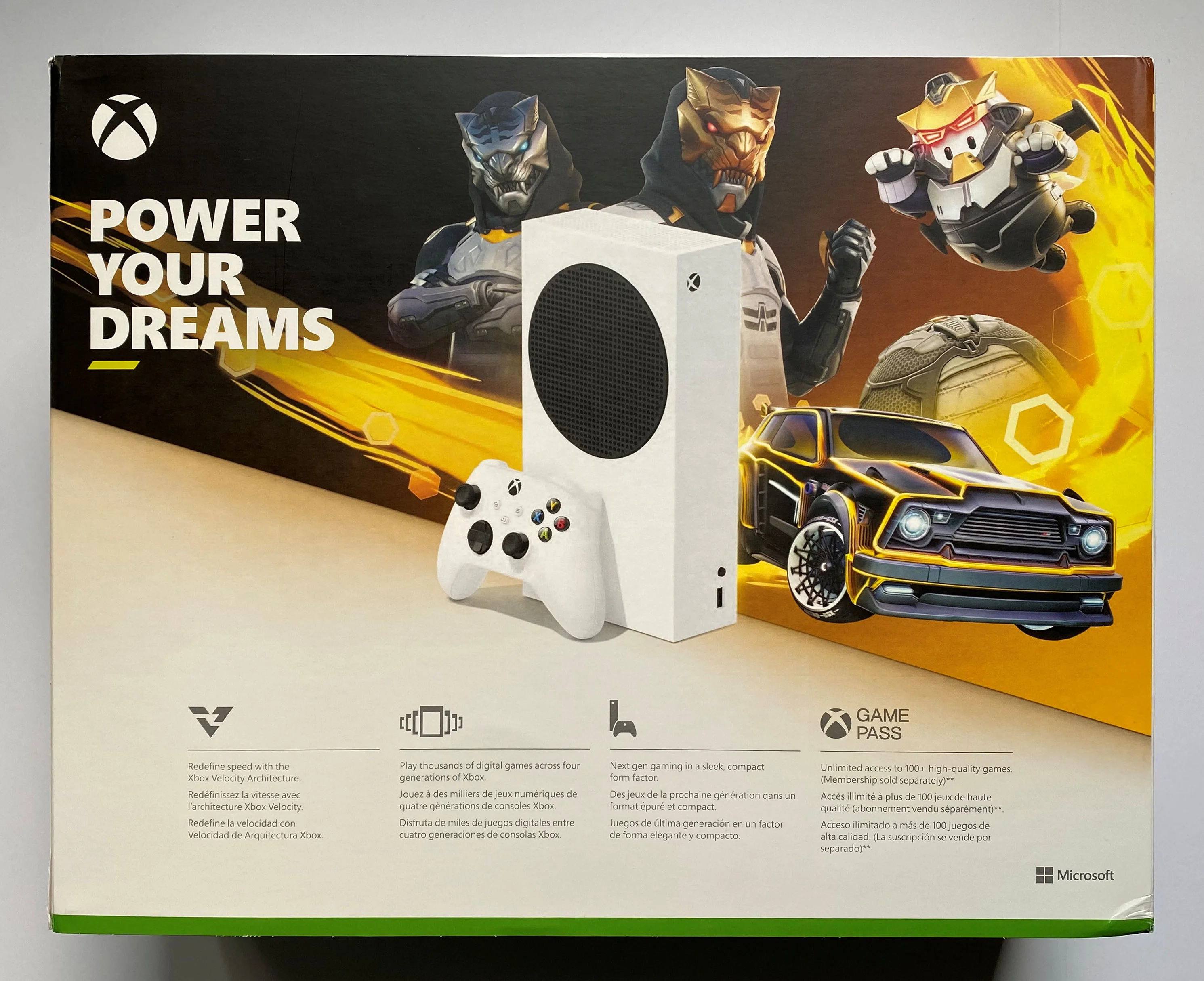  Microsoft Xbox Series S Fortnite + Rocket League + Fall Guys Bundle