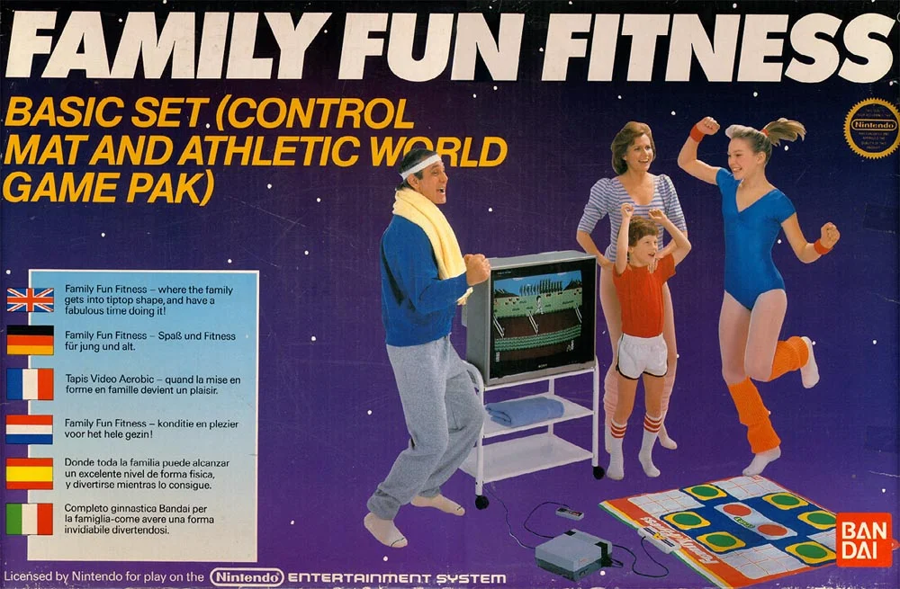  NES Family Fun Fitness Basic Set