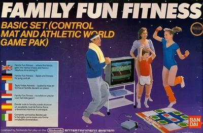 NES Family Fun Fitness Basic Set