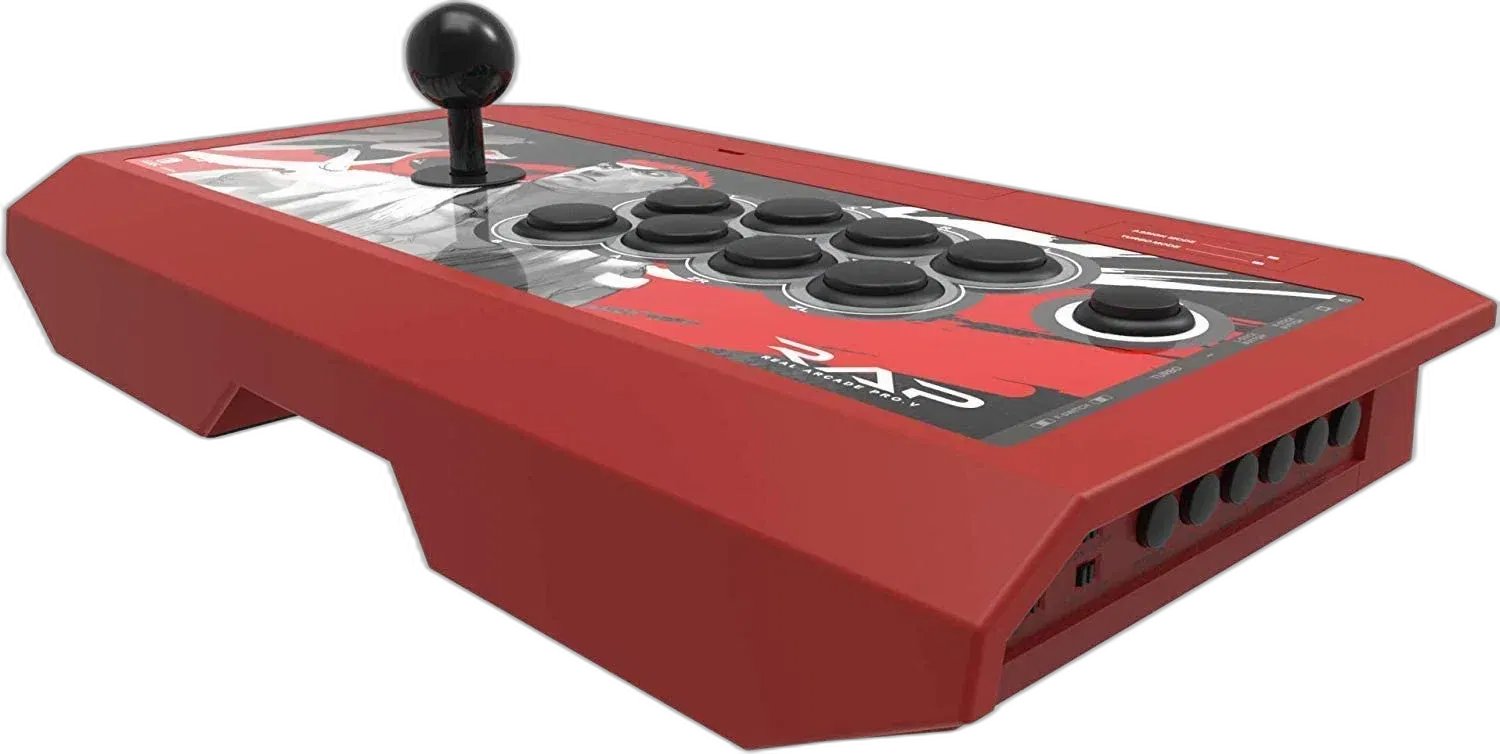 HORI Nintendo Switch Real Arcade Pro V Hayabusa Fight Stick Officially  Licensed by Nintendo - Nintendo Switch;