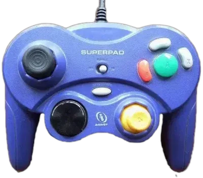 Superpad Nintendo GameCube Purple Controller