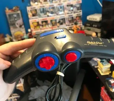 NES Quickshot Flightgrip 2 Controller
