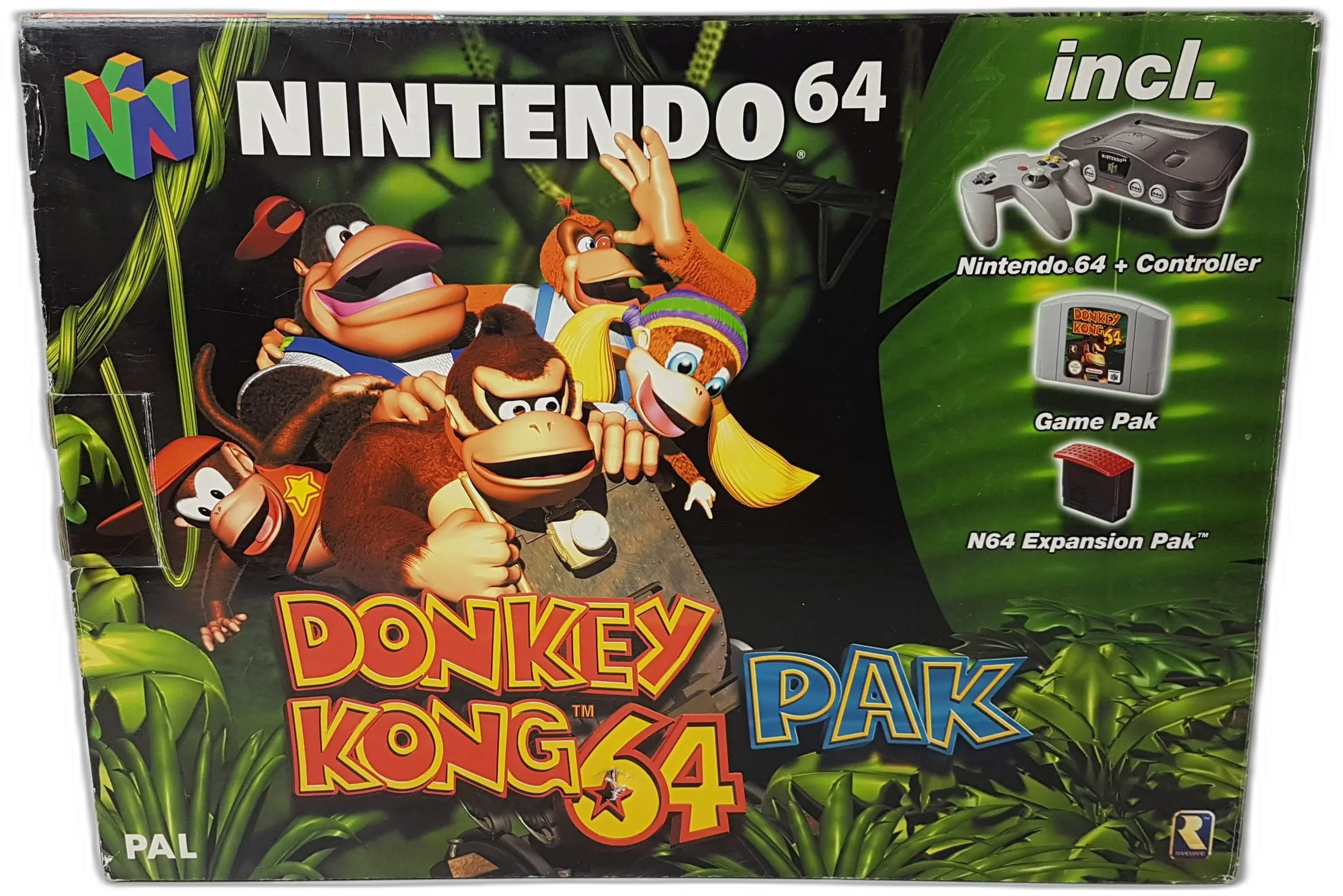  Nintendo 64 Donkey Kong 64 Bundle