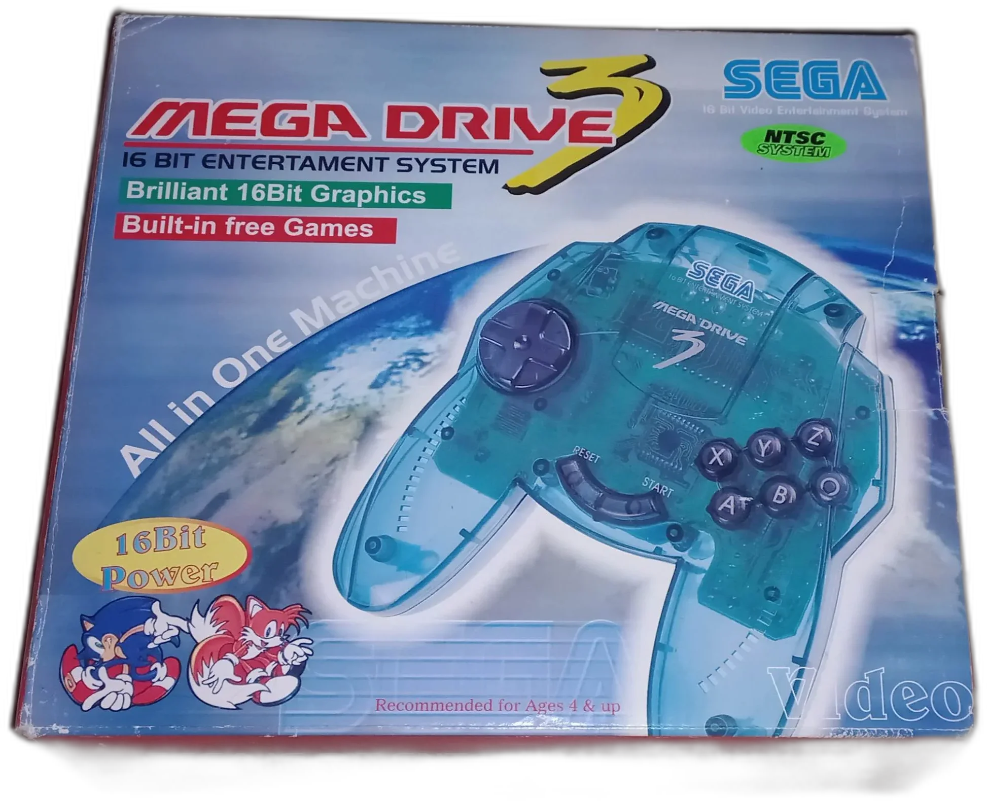  Sega Mega Drive III All in One Machine