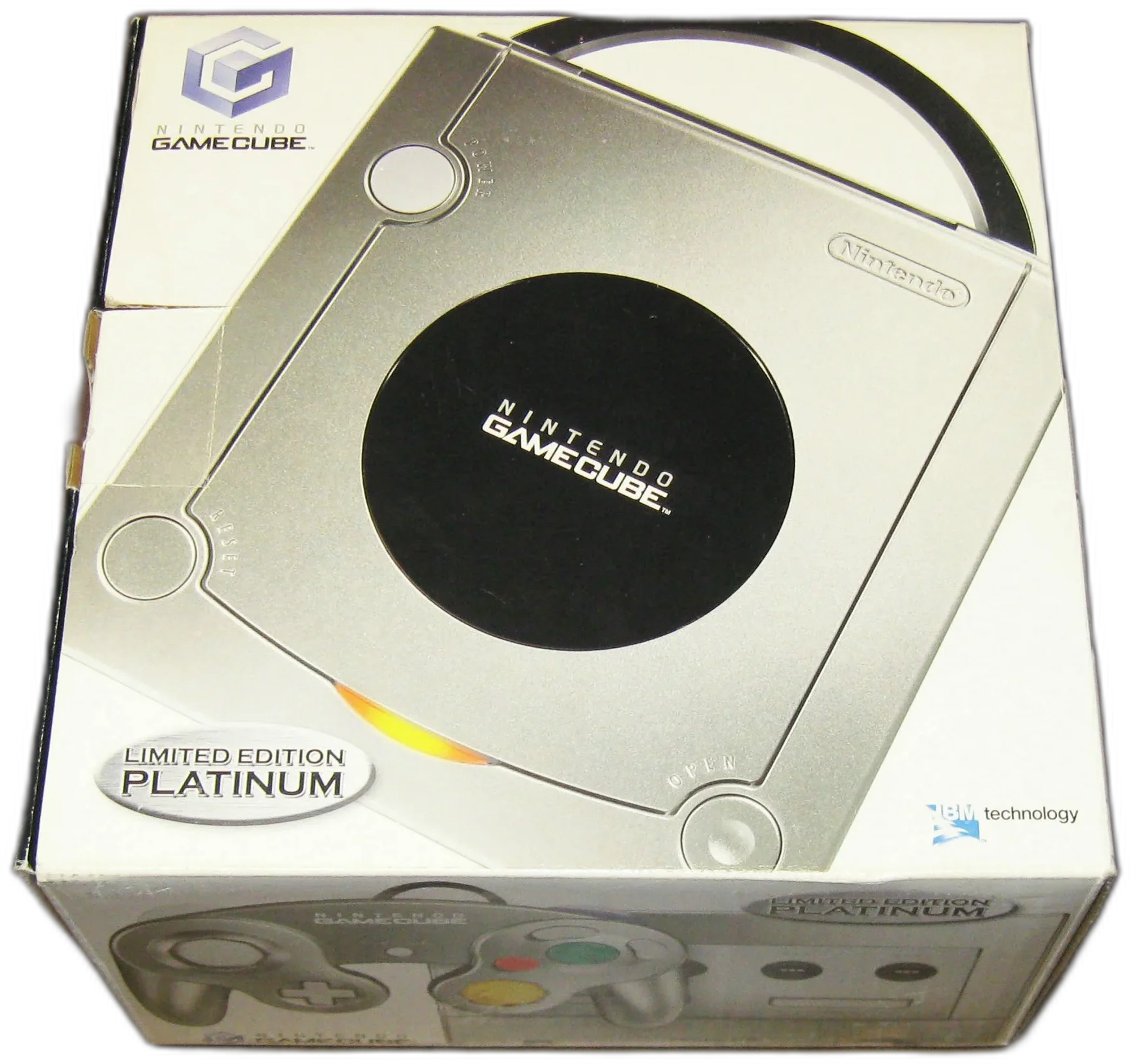  Nintendo Gamecube Limited Edition Platinum Console