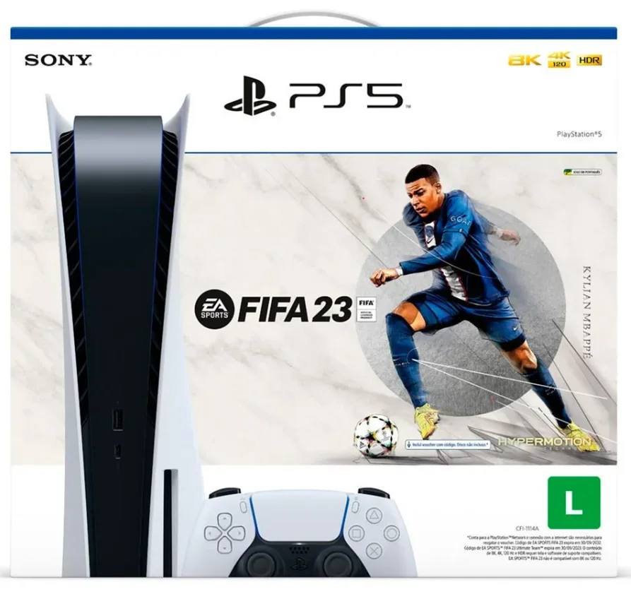  Sony PlayStation 5 FIFA 23 Bundle [BR]