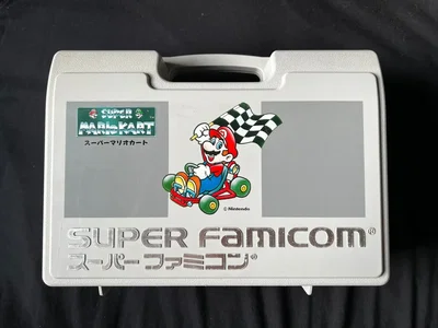 Nintendo Super Famicom Cartridges Carrying Case