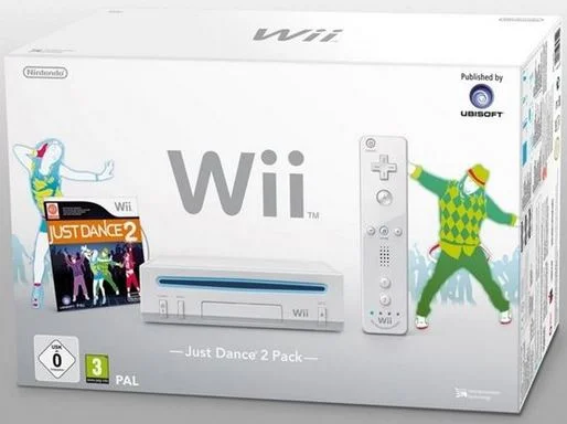 Nintendo Wii Just Dance 2 Bundle