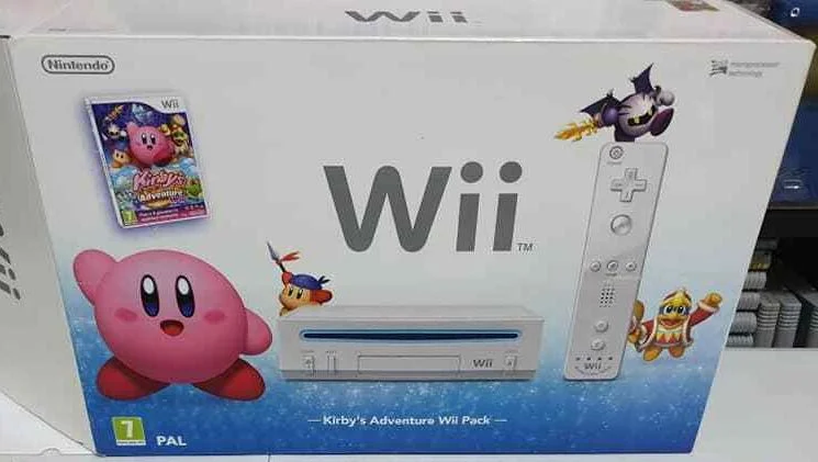  Nintendo Wii Kirby&#039;s Adventure Bundle