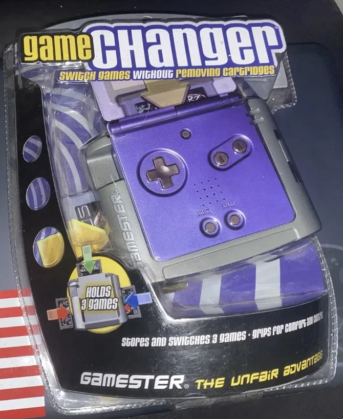  Gamester Game Boy Advance SP Game Changer