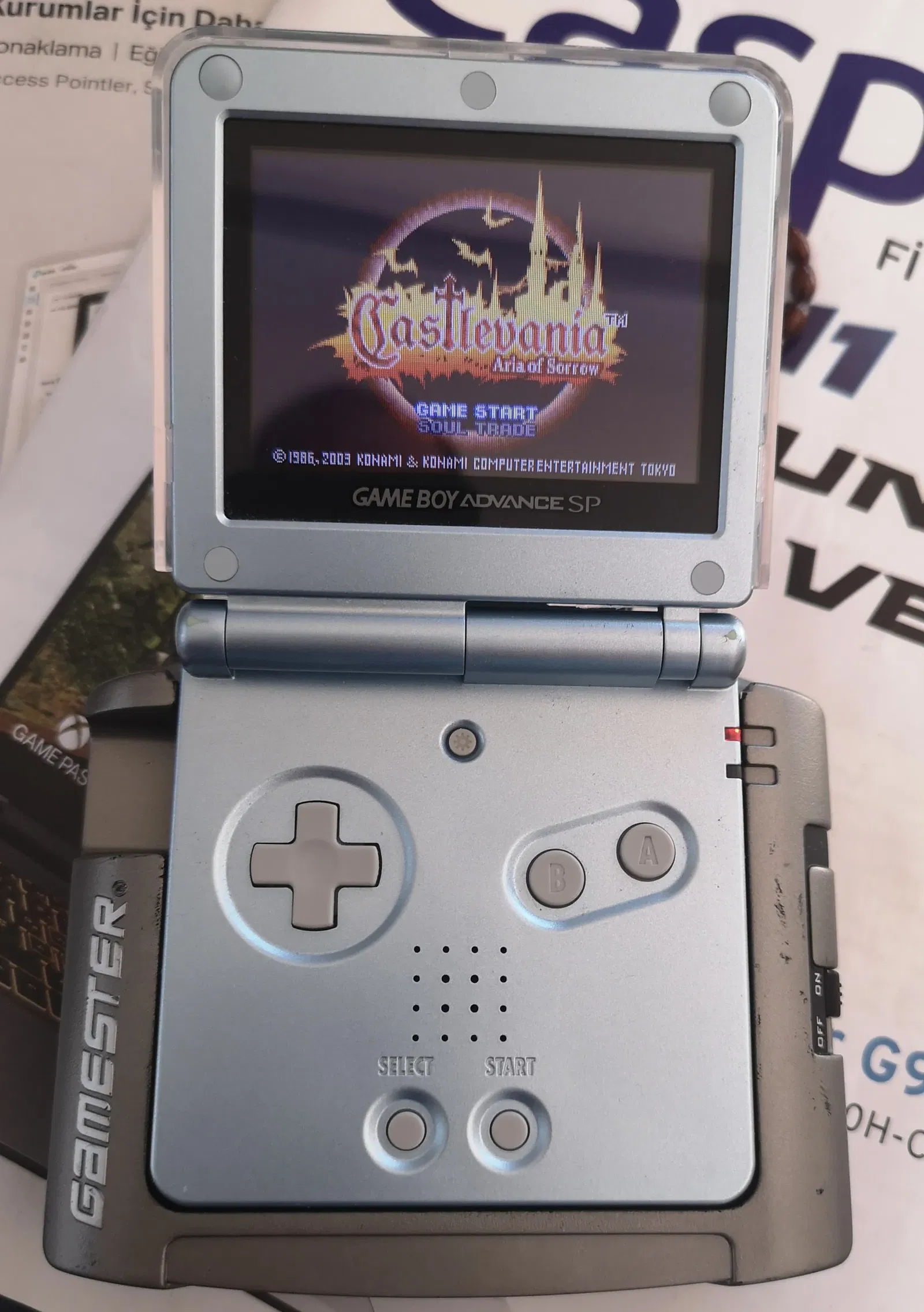 Gamester Game Boy Advance SP Game Changer - Consolevariations