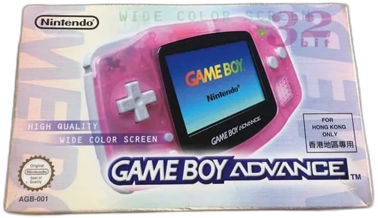  Nintendo Game Boy Advance Milky Pink Console [HK]