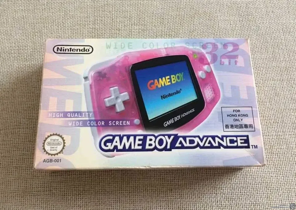 Consolevariations - Nintendo Game Boy Advance Milky Pink Console