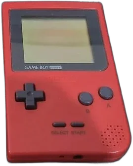 Nintendo Game Boy Pocket Red Console [ROC]