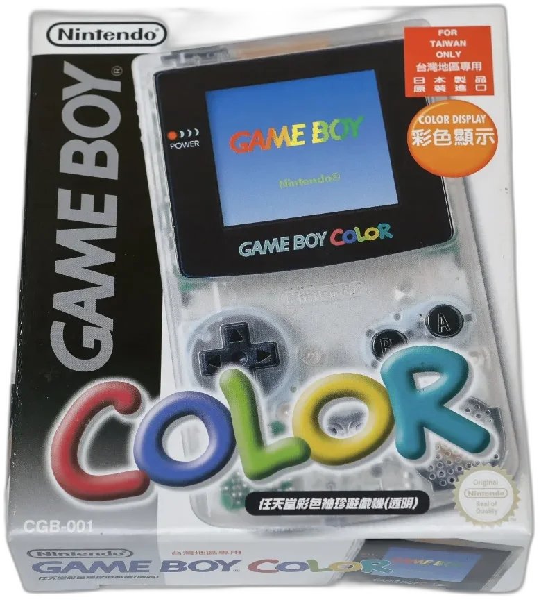  Nintendo Game Boy Color Clear Console [ROC]