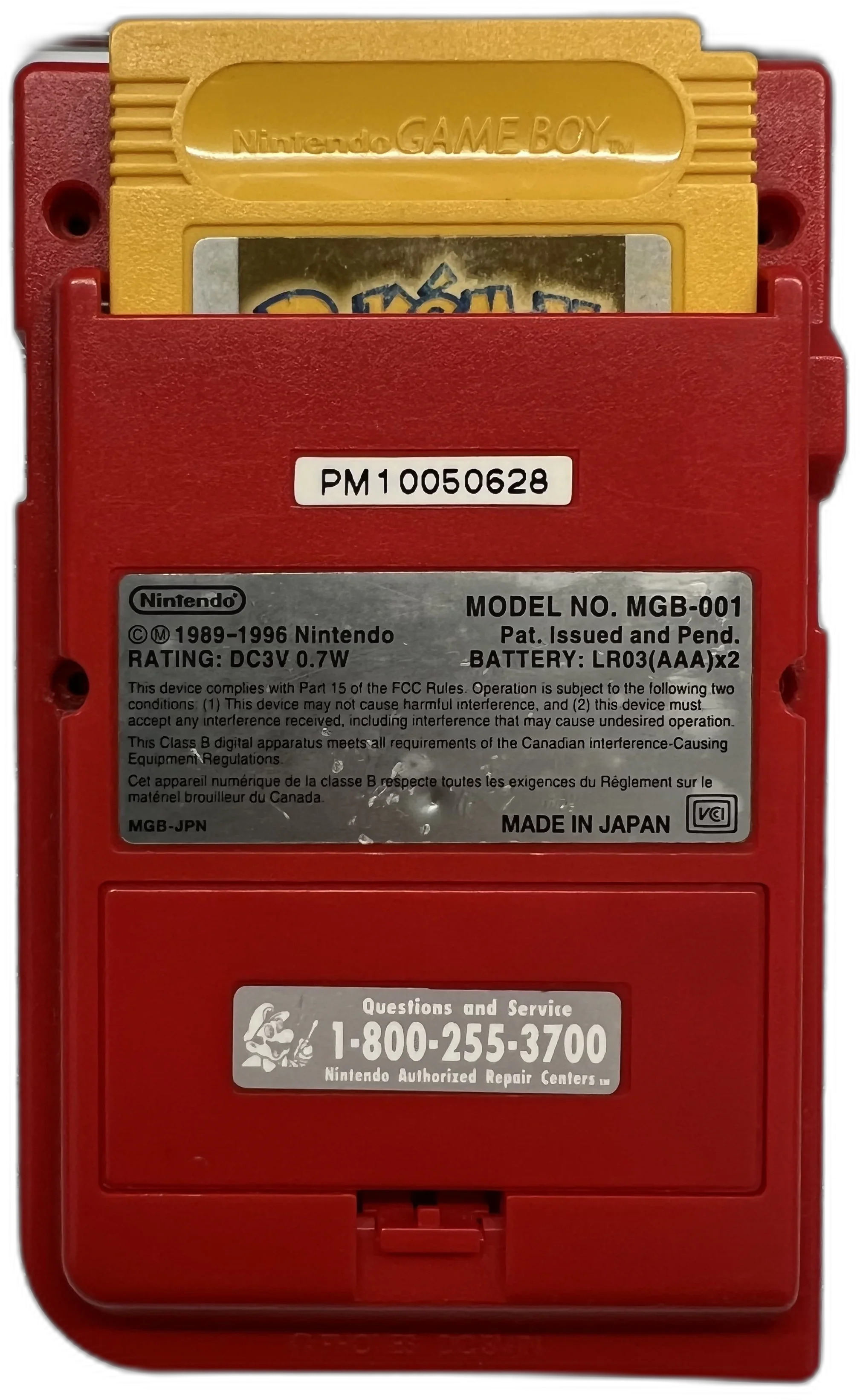  Nintendo Game Boy Pocket Red Console [LATAM]