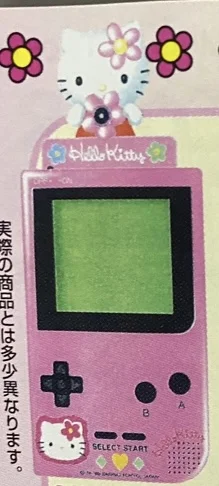  Nintendo Hello Kitty Game Boy Pocket Camera