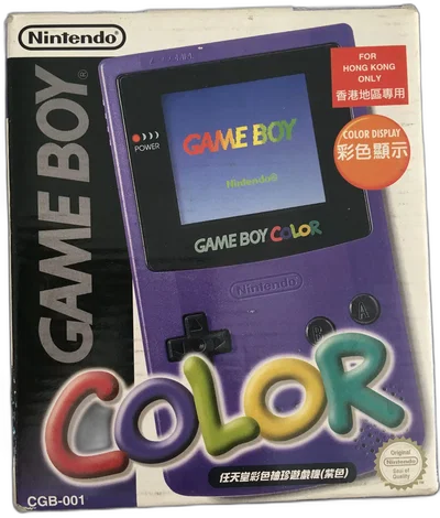 Nintendo Game Boy Color Grape Console [HK]