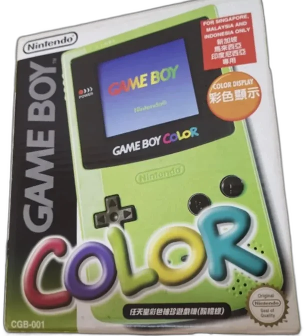  Nintendo Game Boy Color Kiwi Color Console [SIJORI]