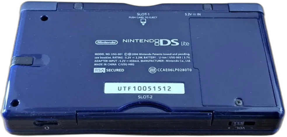 Nintendo DS Lite Enamel Navy Console [JP] - Consolevariations